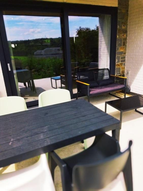 Le Clos Des 3 - Vacances Avec Vue En Ardennes A 5 Kilometres De La Roche - Maison De 90 M2 Avec Chambres - Avec Magnifique Jardin Rendeux 외부 사진